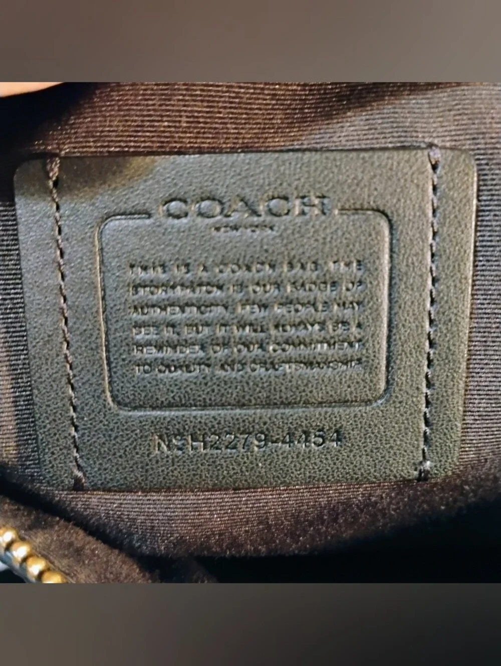 Coach Gallery Cross-grain Leather Zip Top Tote
